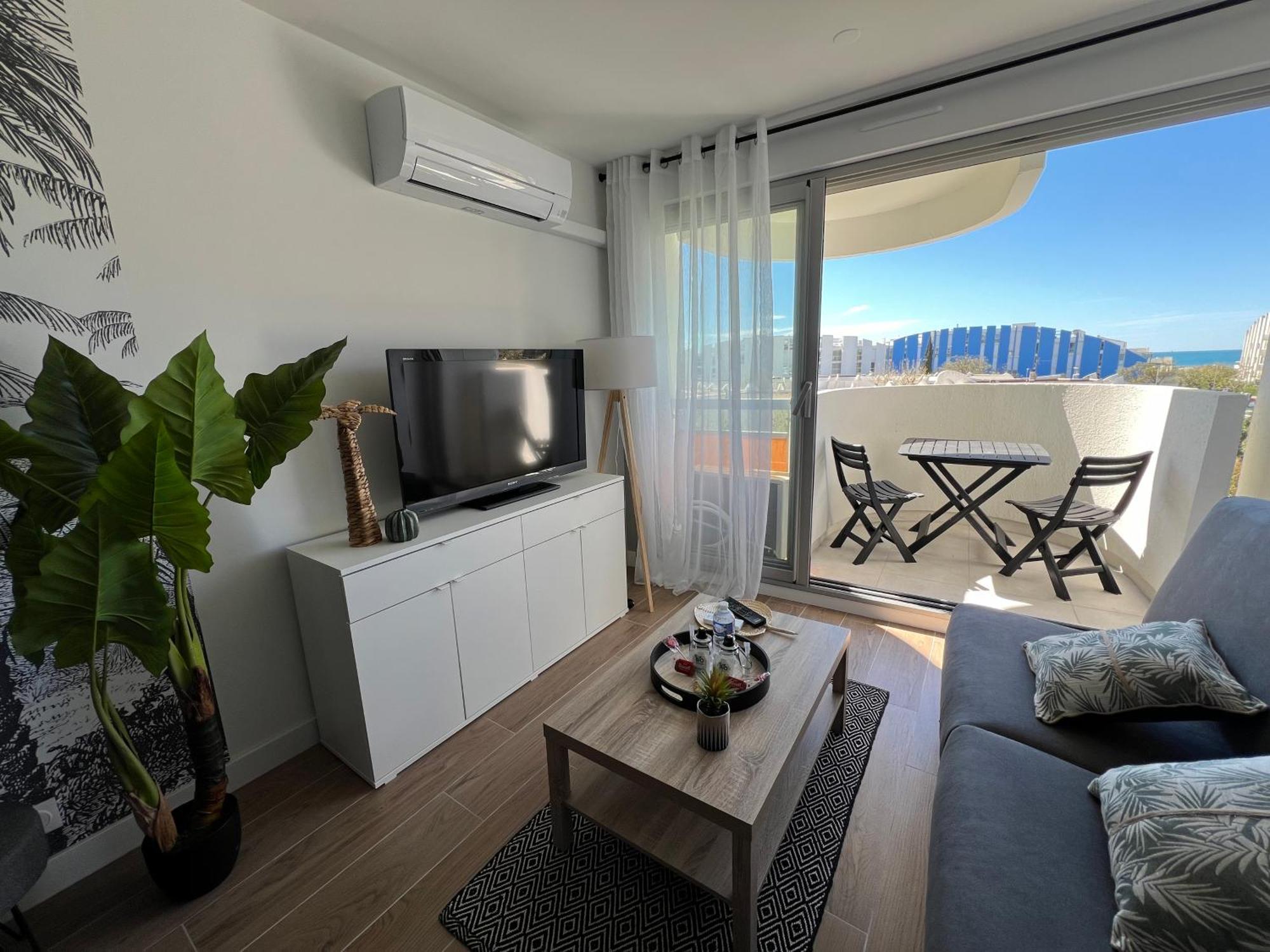 Superbe Studio Cabine Vue Mer 3 Etoiles * 라그랑모트 외부 사진